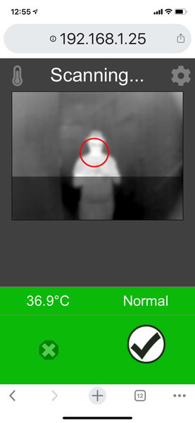 Fever screening software update: improved usability and accuracy
