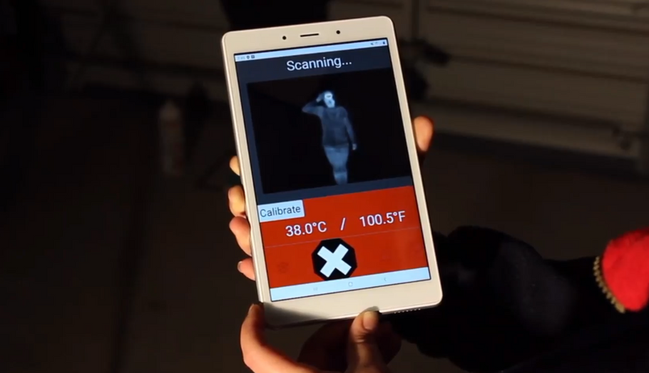 Adapting our thermal cameras to detect people with a fever