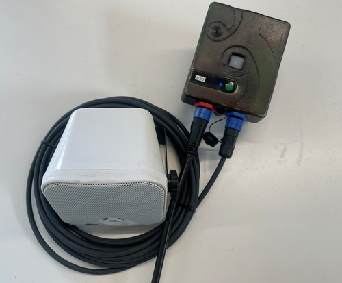 Speaker for thermal camera