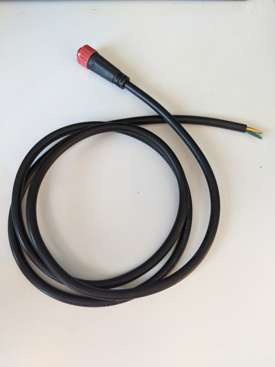 Lead acid battery cables for thermal camera