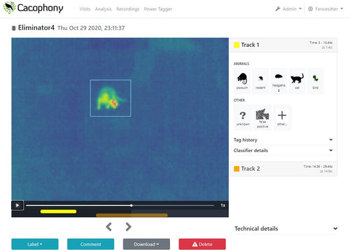 DOC AI Cam cloud data storage